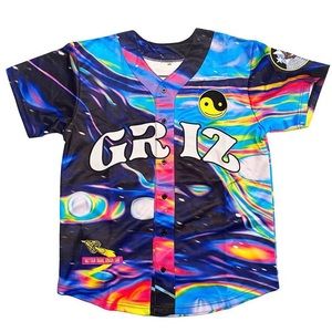 Griz Summer Nova Baseball Jersey- Size Large- brand new, never been worn